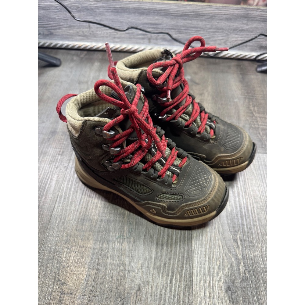 Vasque Kids Hiking Boots Red Laces Waterproof 7250 Size 12 Kids